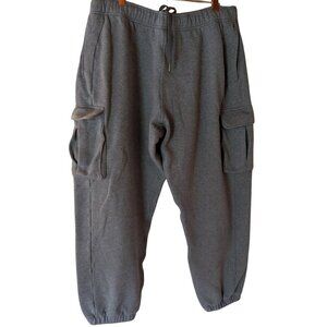 lululemon Scuba Mid-Rise Oversized Cargo Jogger in Heathered Medium Grey